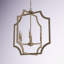 6 - Light Dimmable Lantern Geometric Chandelier-32971097