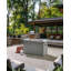 Rectangle Concrete Propane Fire Pit