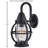 Chatham Museum Black Outdoor Wall Lantern-50455194