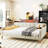 Upholstered Full Size Daybed In White - Solid, Elegant, Multipurpose Option With 4 Legs Robust, Versatile