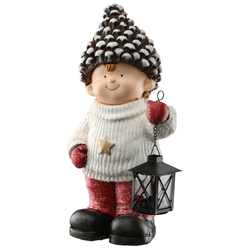 Pièce décorative pour garçon 17 po Pinecone