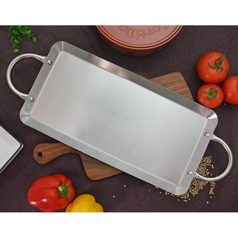 8'' Stainless Steel Griddle