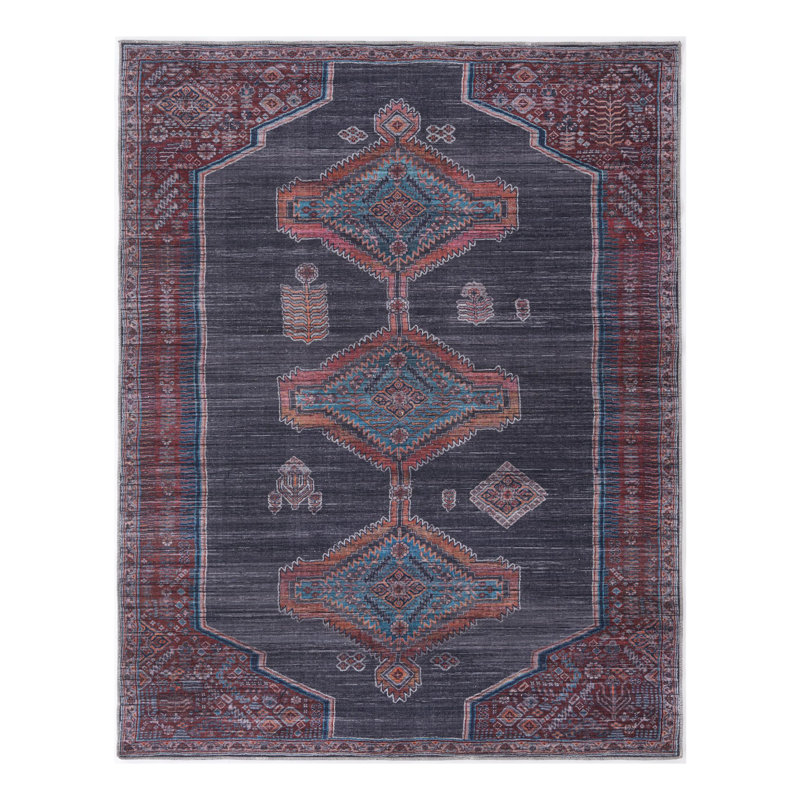 Cairo Geometric Indoor Rug, Rectangle 7'10" x 10'
