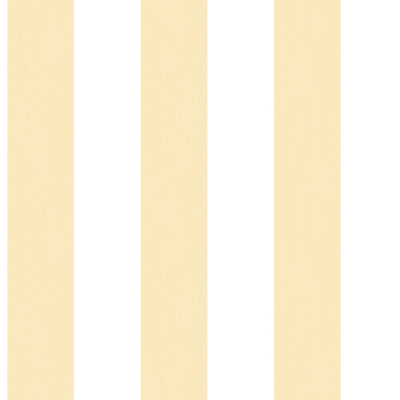Angelo 10m x 53cm Matte Wallpaper Roll, Yellow/White