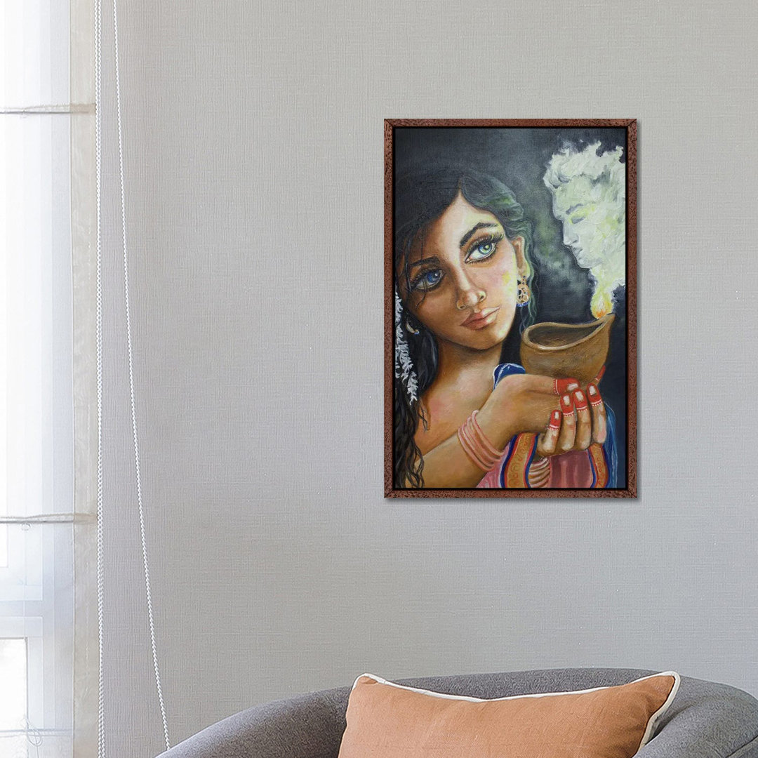 Noor von Sangeetha Bansal - Galerie-verpackte Leinwand Giclée