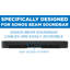 Montez-le! Fixation murale Sonos Beam | Support de barre de son noir pour poteaux muraux de 16 po de largeur et 25 po de largeur