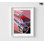 Reproduction de photo de voiture rétro, décoration murale d'automobile rose encadrée, cadeau d'amant de voiture rétro, photographie de voiture classique, impression de photo Thunderbird