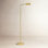 Nathanael 55'' Iron Dimmable LED Floor Lamp