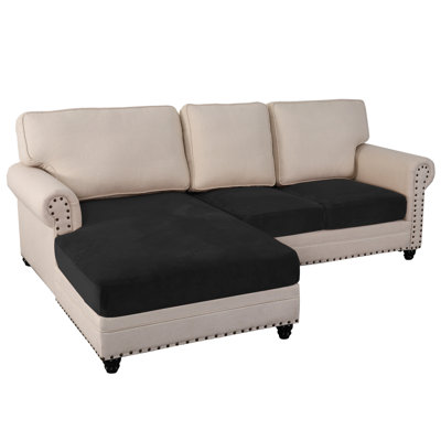 Housse pour canapé modulaire à coussins carrés / rectangulaires