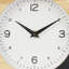 Cole And Grey Wood Round Abstract Clock