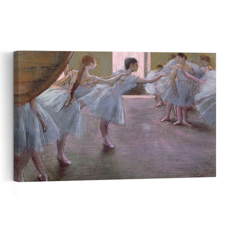 Dancers At Rehearsal, , 1875-1877 Abstract Contemporary Wall Art Print, 30.48cm H x 45.72cm W