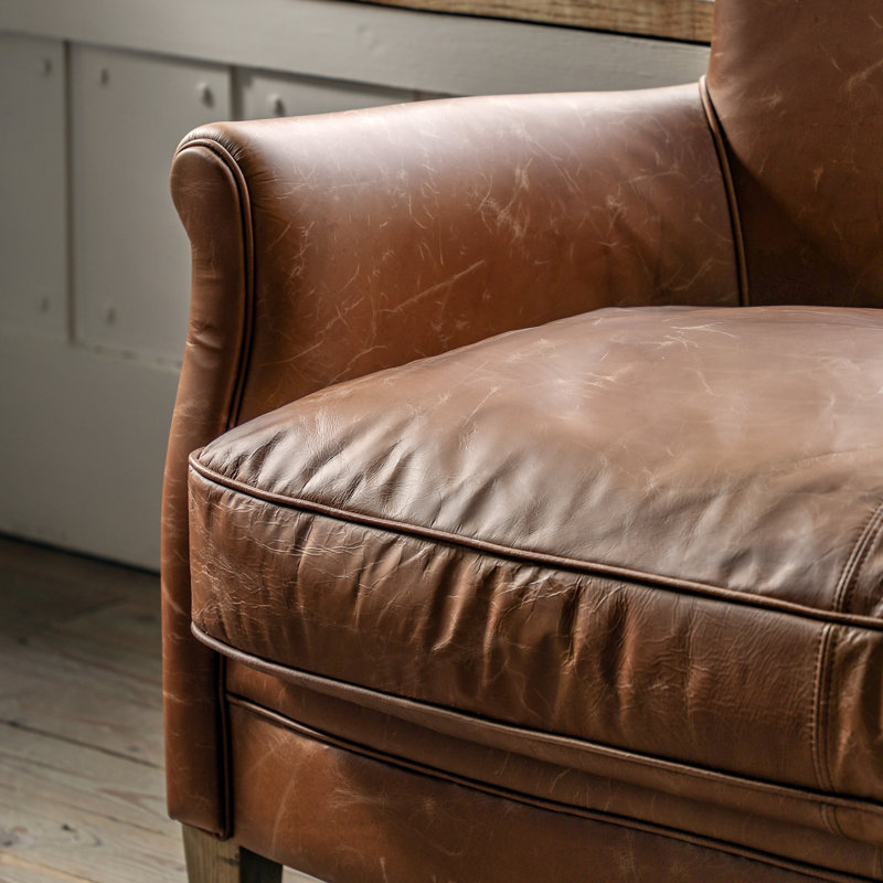Phillipston 2 Seater Top Grain Leather Sofa
