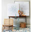 Toile, art mural encadré blanc Starburst