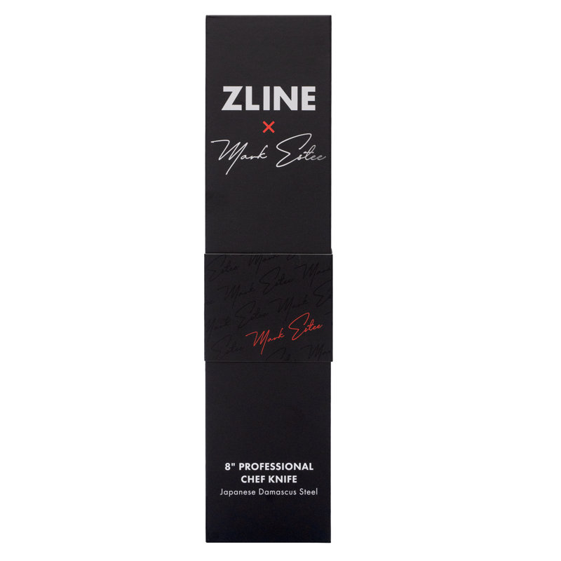 ZLINE Mark Estee 8 in. Professional Japanese Damascus Steel Chef Knife