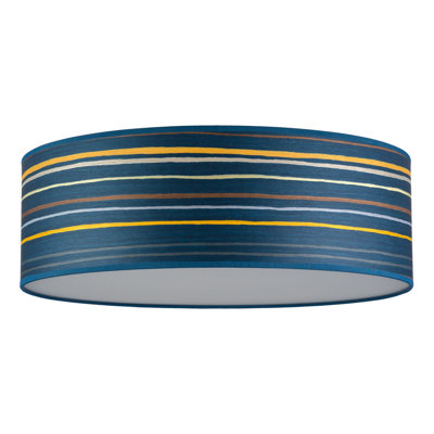 Ocho Solid Wood Flush Mount