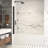 Oak 42" W X 55" H Frameless Bi-Fold Folding Tub Door With Clear Glass-110468949