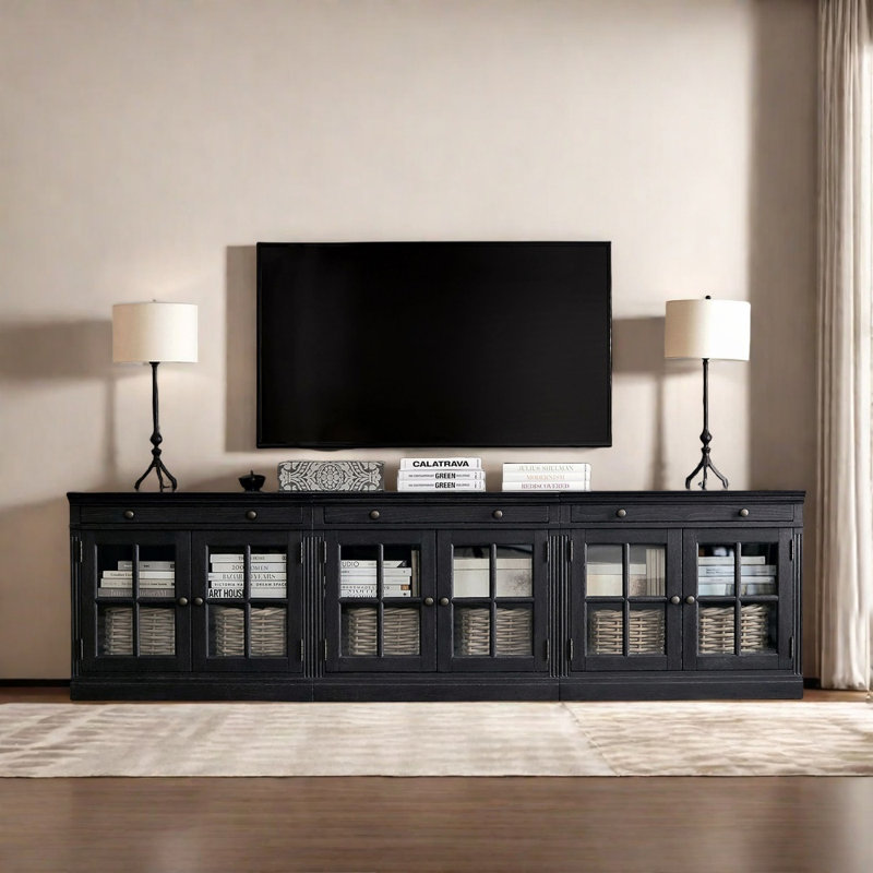 American style creative TV stand, Black