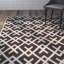 Nilufer Geometric Wool Hand Woven Area Rug-15406145
