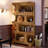 71" Tall Bookcase, 4-Tier S-Shaped Bookshelf-577478404