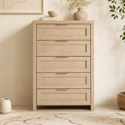 67 cm W Chest of 5 Drawers