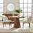 Upholstered Barrel Dining Chairs-77252580