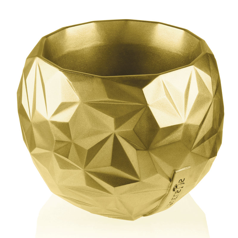 Handmade Pot Planter, Classic Gold