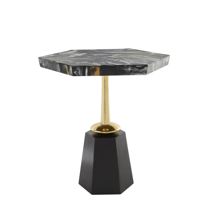 Dravin Pedestal End Table