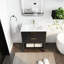 Meuble-lavabo 30 po avec lavabo et 2 tiroirs à fermeture en douceur-333306322