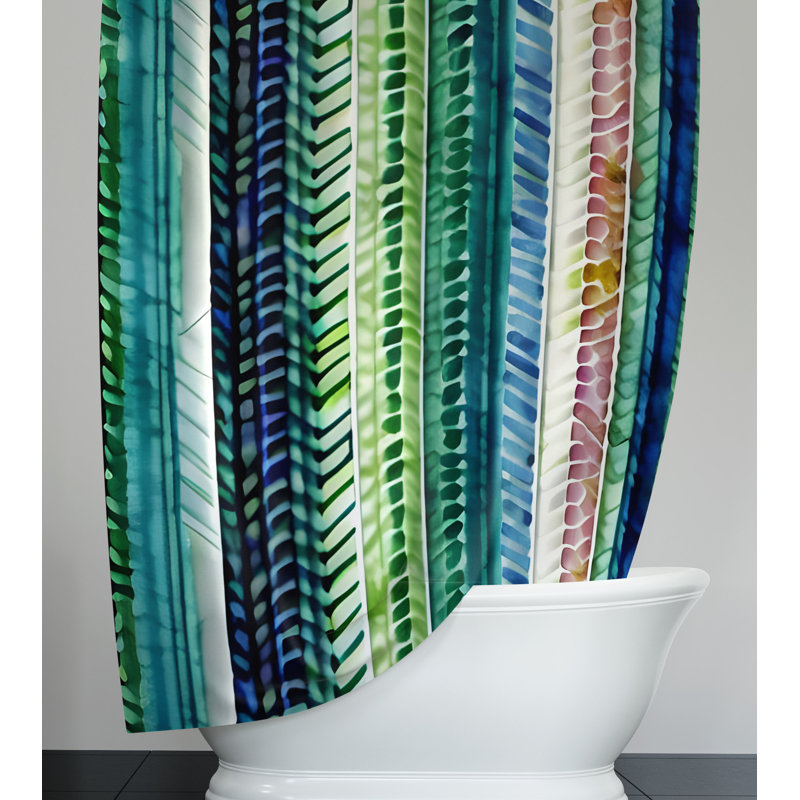Rideau de douche Concheta, H 72 po x l 70 po