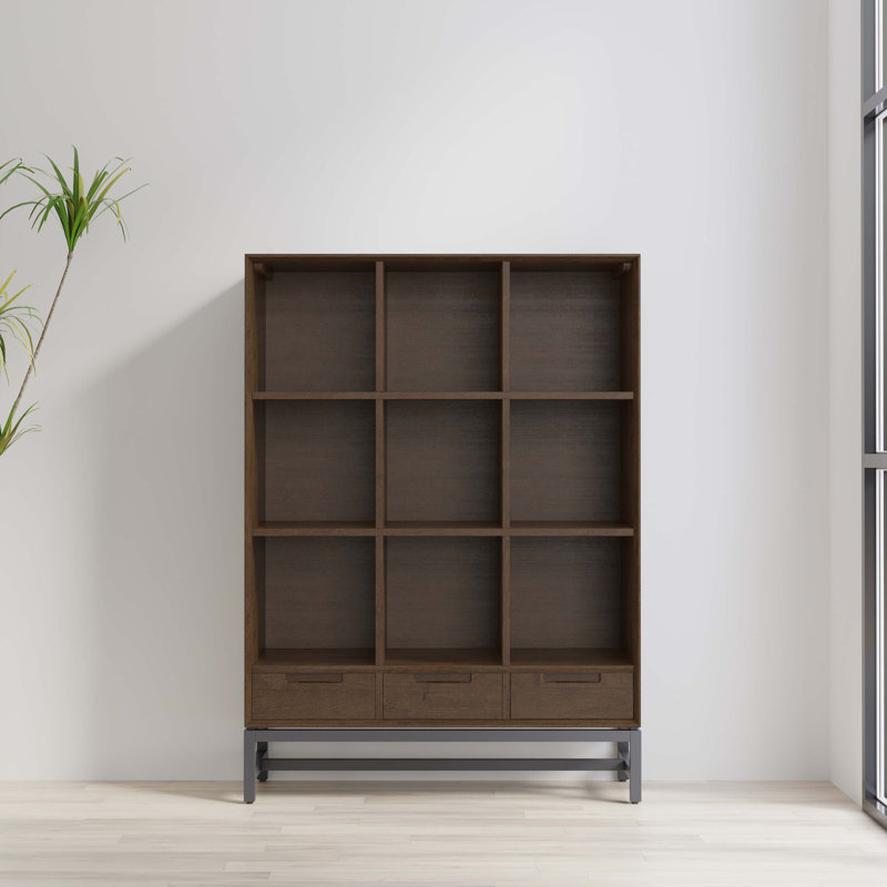 Banting 9 Cube Bookcase with Drawers