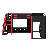 L-Shaped Wooden Gaming Bed Frame With RGB LED Lights-1590309806