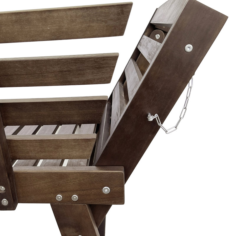 Lit de jour de patio extensible avec coussins moelleux - structure à base d'eau, coussins d'extérieur épais en brun et gris Relax in Comfort, brun / gris