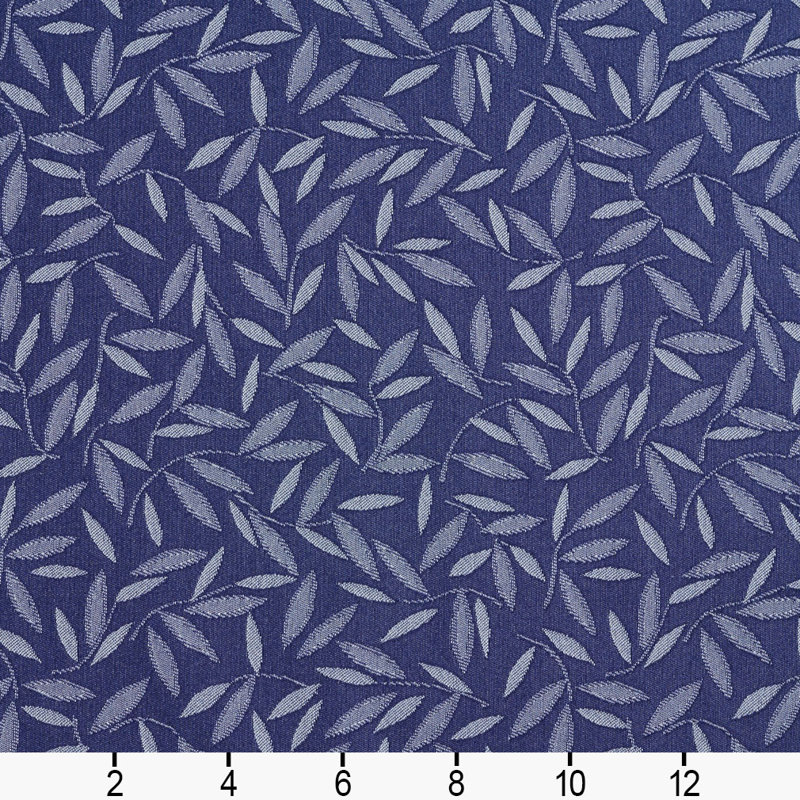 Tissu résistant aux taches des feuilles, Bleu saphir