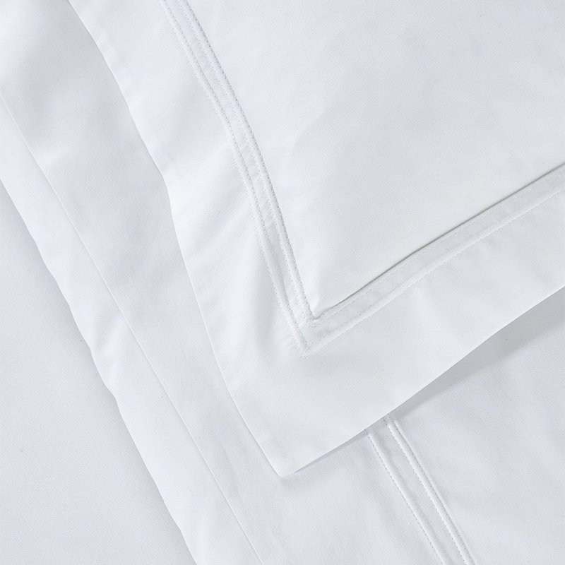 Triomphe Flat Sheet, Blanc, Queen Flat Sheet