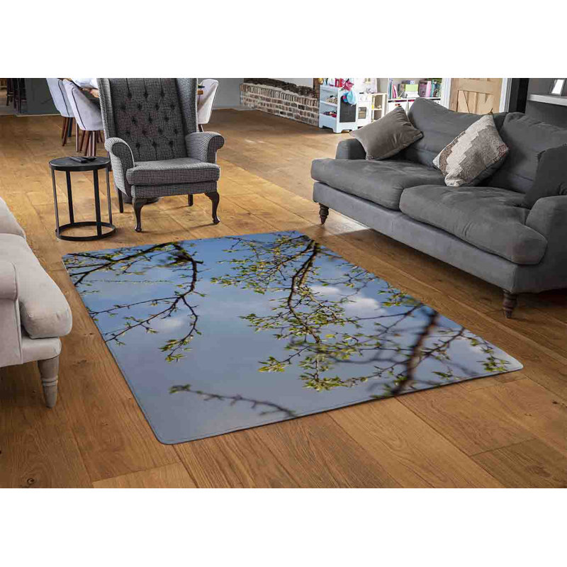 Mislav Floral Area Rug, Rectangle 140 x 200cm 