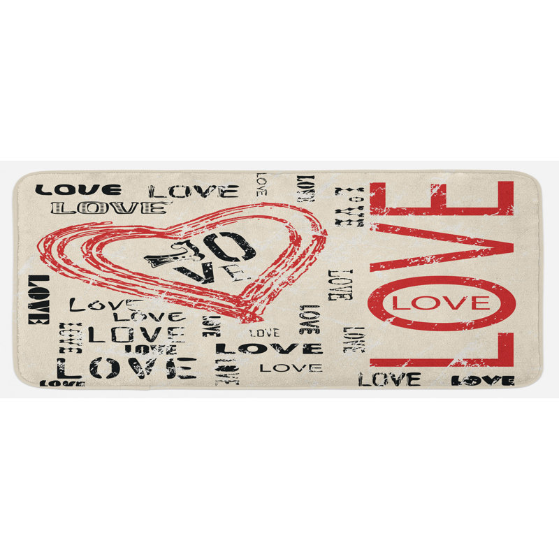 Tapis de cuisine Love