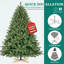 Artificial Christmas Tree with Wooden Stand-1793110767