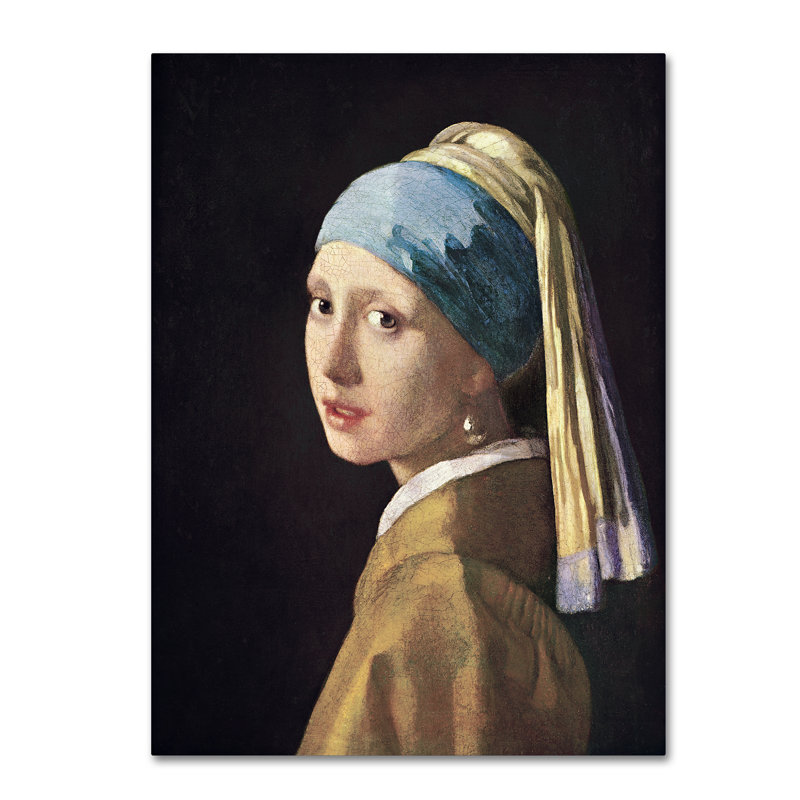 Reproduction d'art sur toile tendue, H 47 po x l 35 po