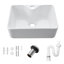 Belfry Bathroom 400mm L x 300mm W Chrome Ceramic Rectangular Sink