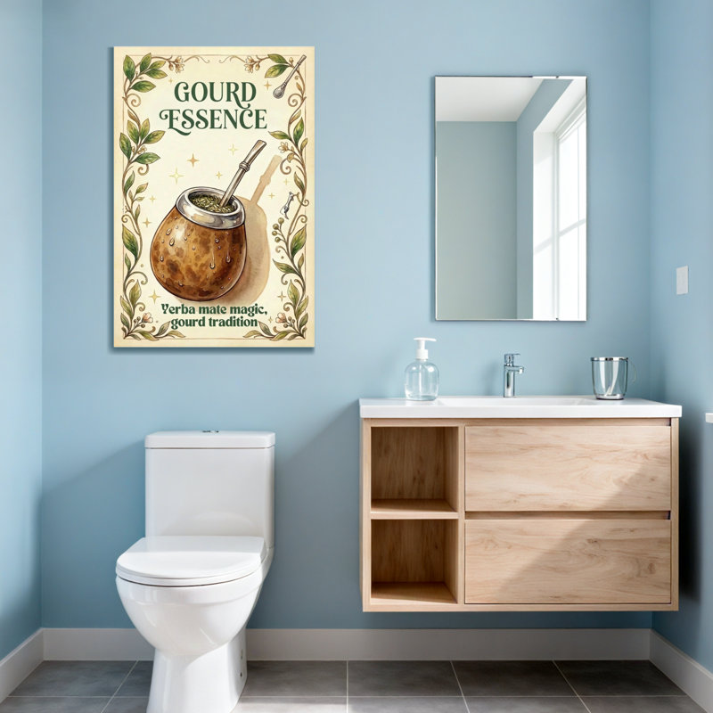 Fashion Gourde Essence Verba Mate Magie Gourde Tradition, H 36 po x l 24 po