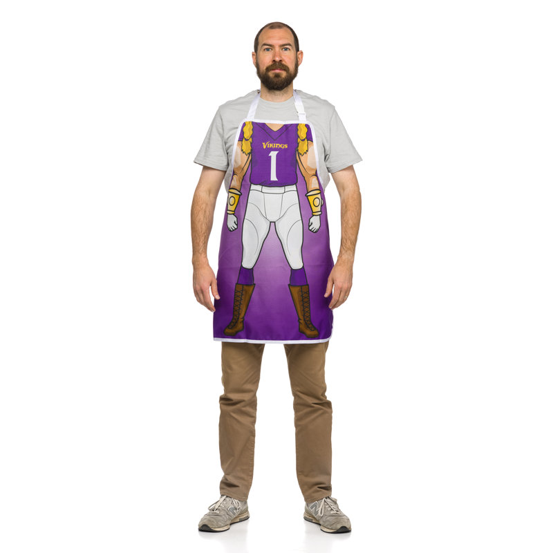 NFL Double Side Grilling Apron, Minnesota Vikings