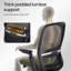 Fauteuil de bureau ergonomique COLAMY, fauteuil de bureau à réglage instantané avec siège en lévitation, accoudoirs synchronisés 4D, soutien lombaire et dossier en filet respirant, pin-1989672801