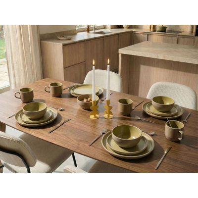 Stoneware Dinnerware - Service for 4