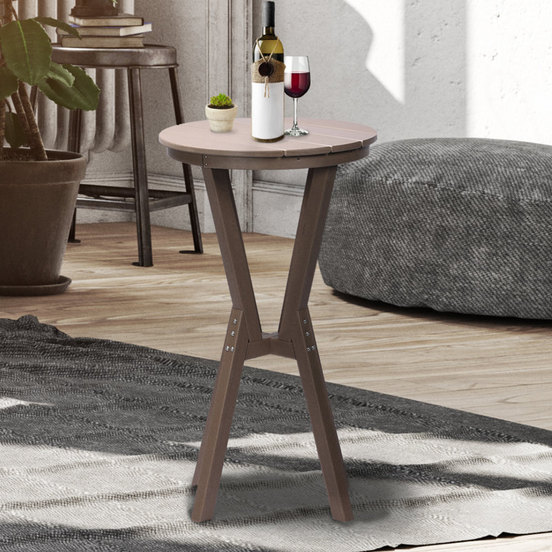 Table de bar Joyful, Brun