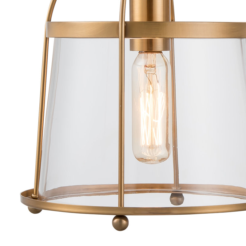 Merrick 10'' High 1-Light Sconce - Satin Brass