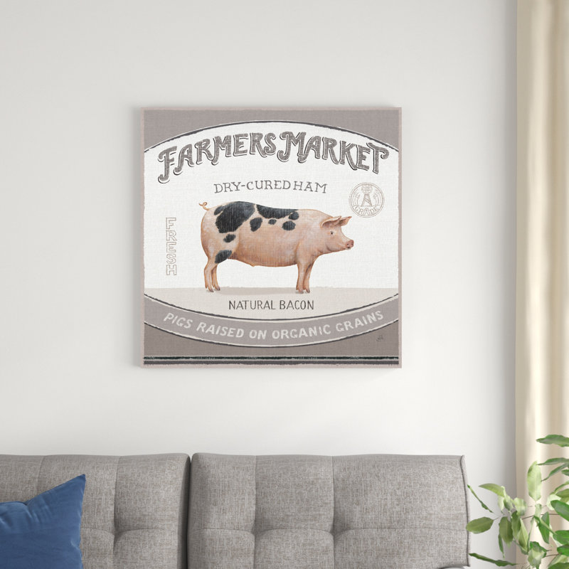 Ferme rétro III, H 30 po x l 30 po
