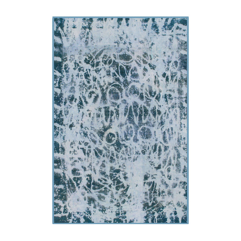 Abstract Indoor Rug, Rectangle 3' x 5'