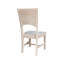 Chaise d'appoint en bois massif Kindelan-19110957