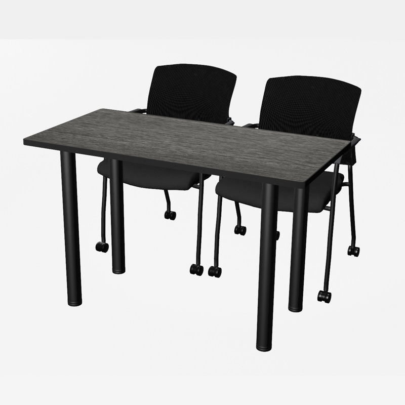 Malci 2 personnes, H 29 po x L 48 po x l 24 po, Gris cendré