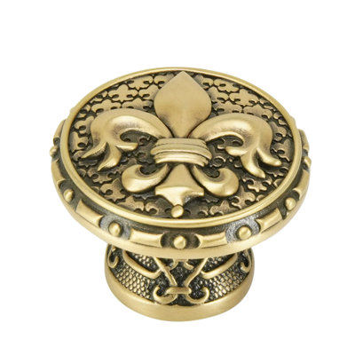 FLEUR DE LIS KNOB; FLORENTINE 